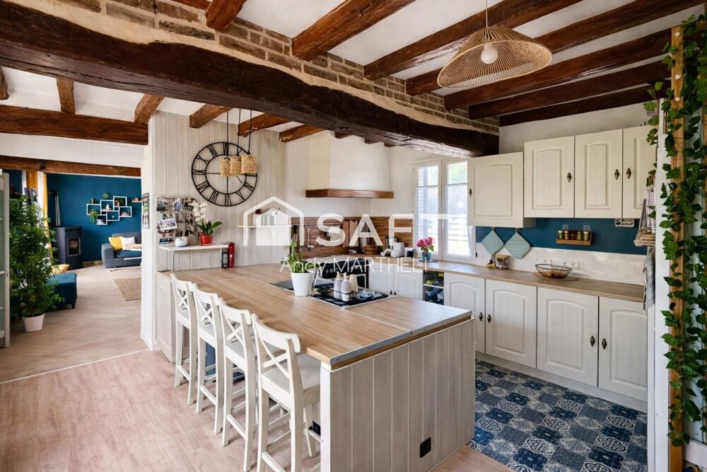 Vente Maison Longère 157m² - 5 chambres - dépendances aménagées - terrain 2595m² Les andelys