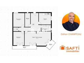  Appartement à vendre 3 pièces 107 m²