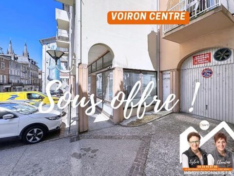 A l'entr&eacute;e de Voiron, murs &agrave; vendre de 192 m&sup2; : local Bureaux/commerce 88 m&sup2; + entrep&ocirc;t garage 104 m&sup2; 125000 38500 Voiron