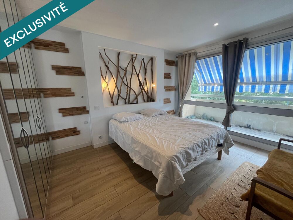 appartement de 43m2 avec deux balcons et une vue dégagée