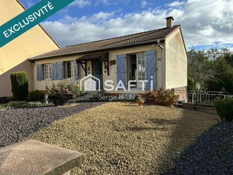  Pavillon plain pied de 82 m� sur 5,44 ares de terrain Maison - 5 pi�ce(s) - 82 m�