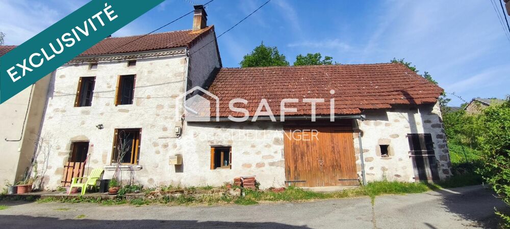 Rare : Maison en pierre habitable + grange attenante dans un site naturel classé des Gorges de la Sioule. Le charme de l'ancien