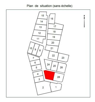  Terrain à vendre 657 m²
