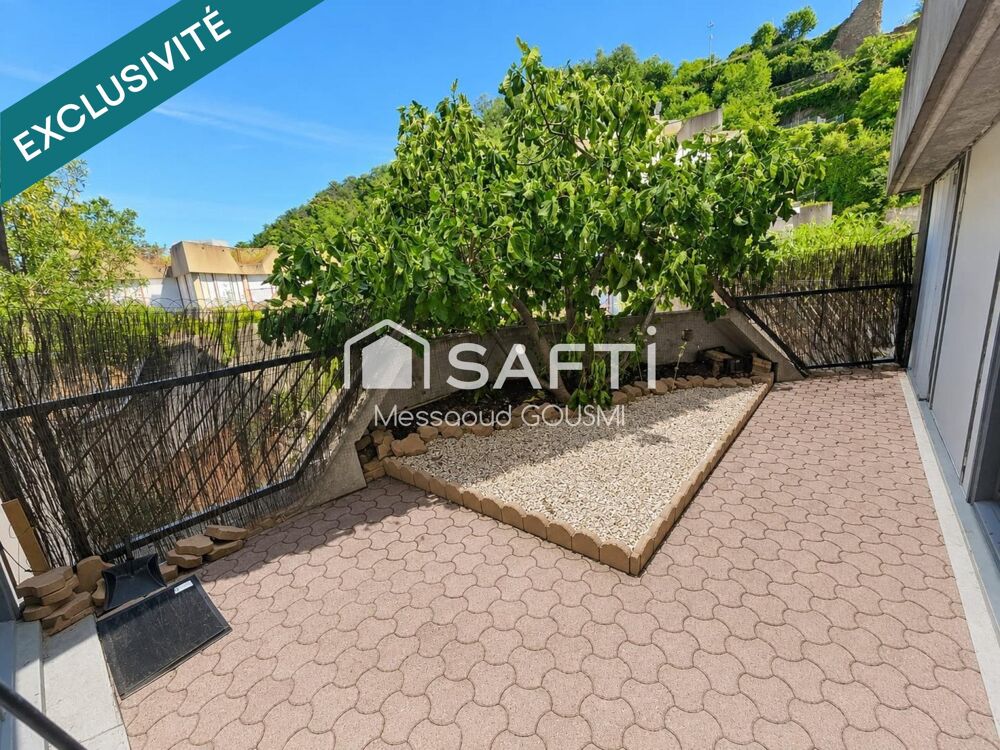 GIVORS CENTRE  T2 de 53 m² avec grande terrasse, cave et toutes commodités à pied