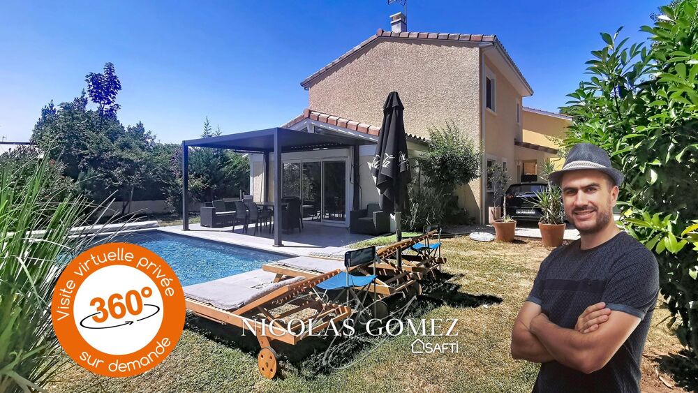 Belle maison T4 111 m² avec piscine, garage, DPE "C" - Collonges-Au-Mont-d'Or