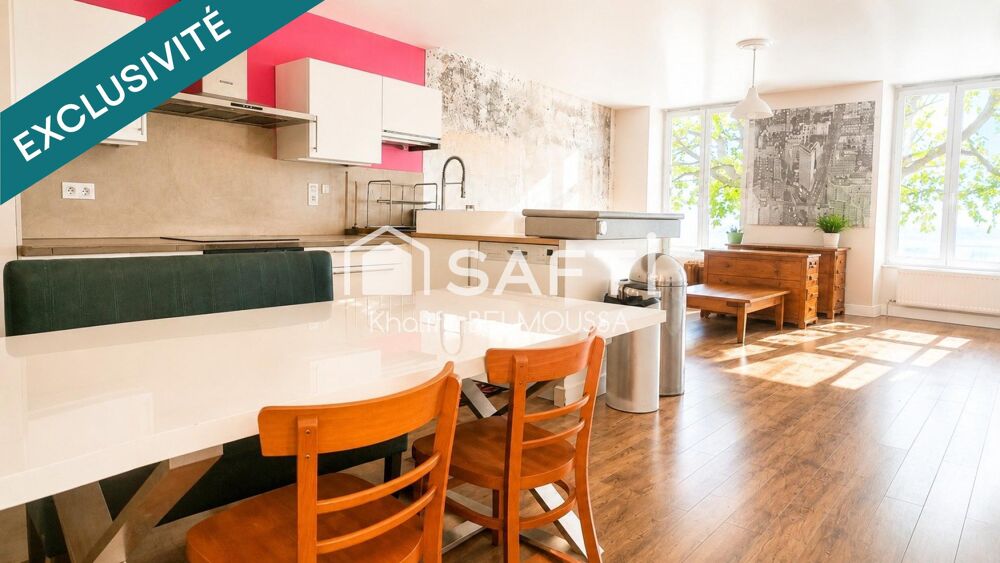 appartement avec fort potentiel en plein coeur de Belley
