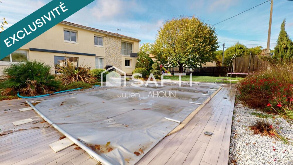 Vente Maison Maison familiale 185 m² – 5 chambres, piscine et calme aux portes de Cognac Boutiers-saint-trojan