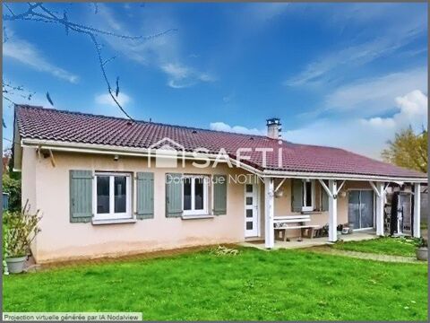   Maison  plain-pied 81 m�  3 chb terrain de 600m� Maison - 4 pi�ce(s) - 81 m�