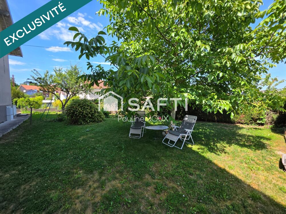 Maison individuelle 160m2 avec terrain clos et arboré