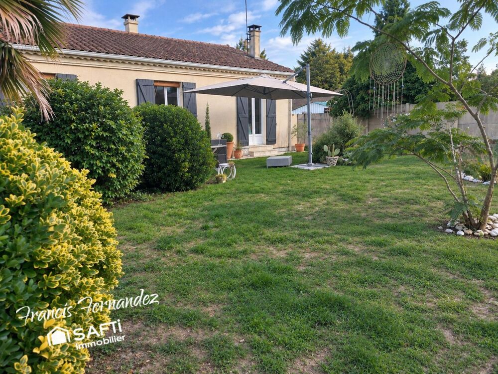 Maison 3 chambres sur grand terrain à Cissac Medoc