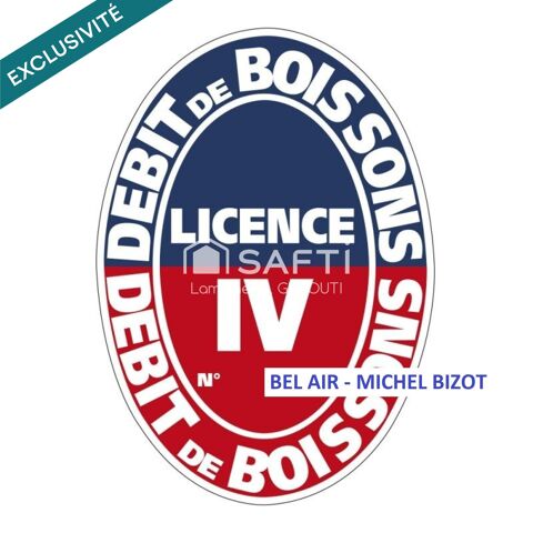 TERRASSES - EXTRACTION - LICENCE 4 - FAIBLE LOYER 169000 75012 Paris 12e arrondissement