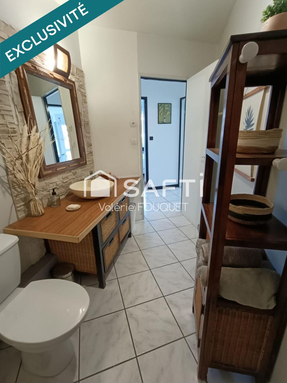 Appartement lumineux avec balcon, cave et parking  Laxou