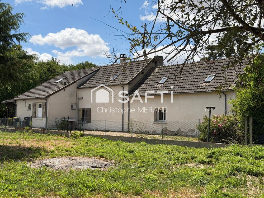 En pleine campagne grande maison de 176 m2 sur plus de 9000 m2 de terrain