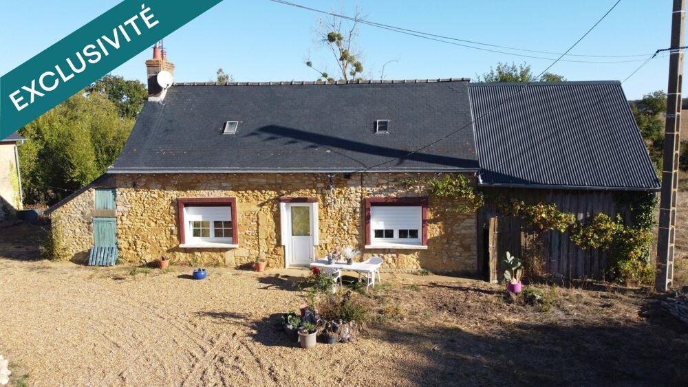 Vente Maison Maison avec grande dépendance en pierres sur 4 hectares - 72430 Chantenay- Villedieu Chantenay-villedieu