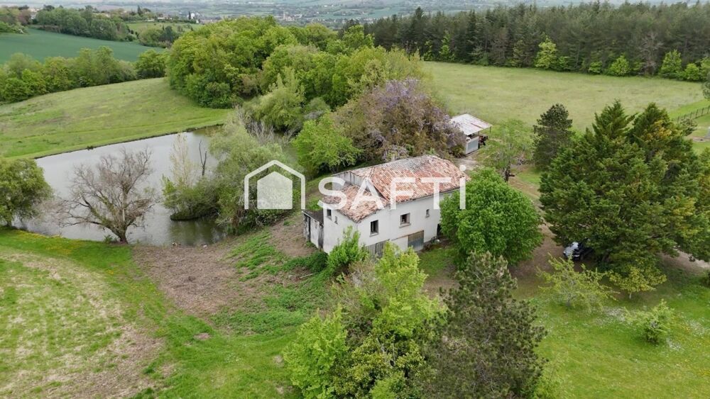 Vends Enclos de 6,4 hectares avec maison à rénover à 4 minutes du centre de Nérac (47)