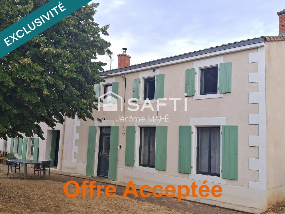 Maison en pierre 3 chambres et bureau