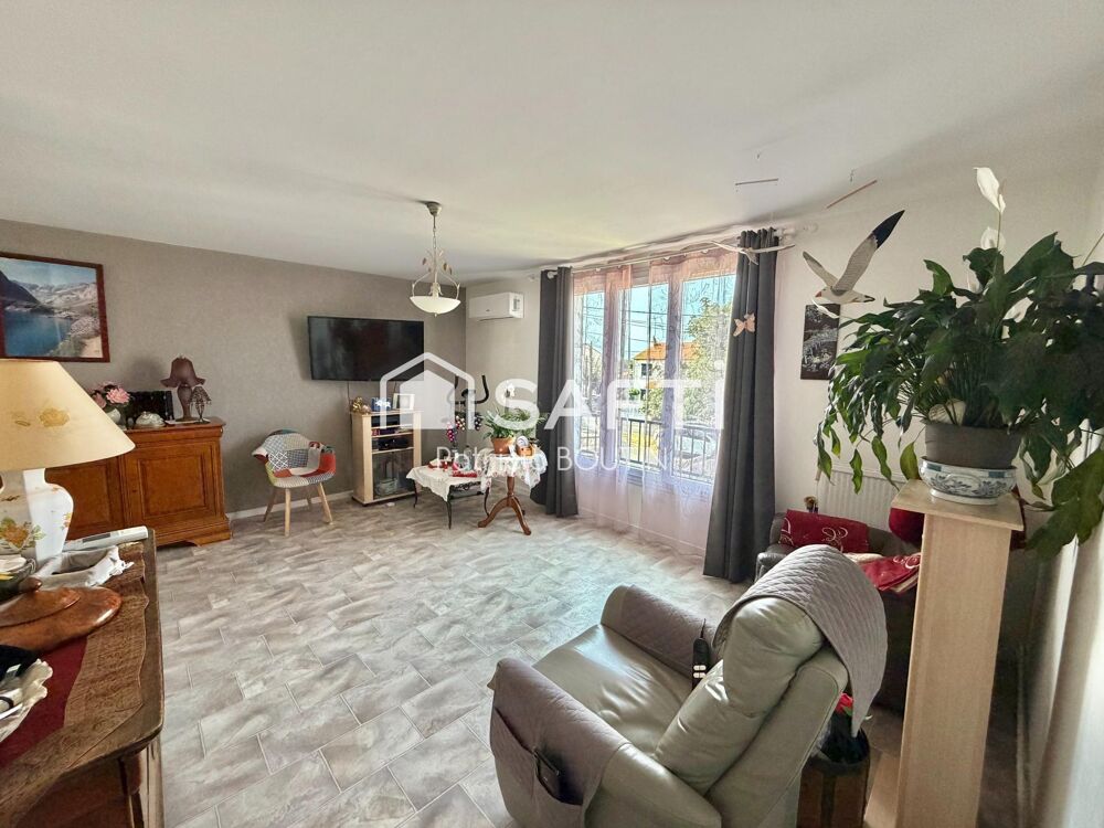 PAVILLON 2 CHAMBRES, GARAGE + STUDIO ET JARDIN A AIFFRES !