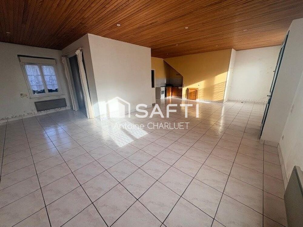 Maison de bourg 80m² avec possibilité d'aménagement à l'étage