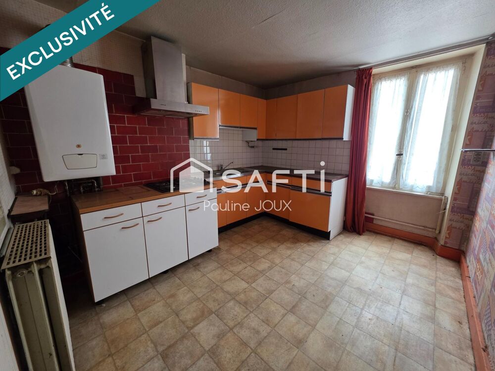 Maison de ville 120m2 avec terrain et dépendances