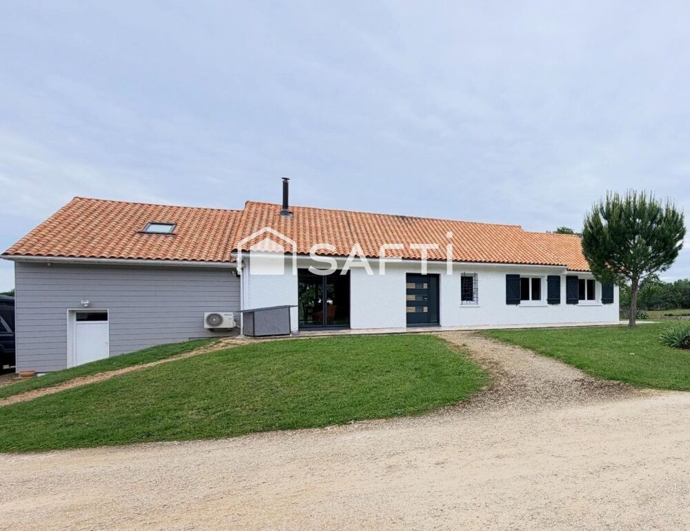 Vente Maison Maison BBC de plain-pied, avec garage + atelier Château-larcher