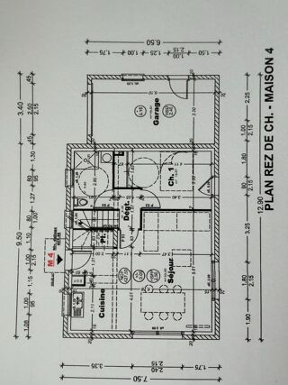  Maison 5 pi�ces 110 m� Entrelacs