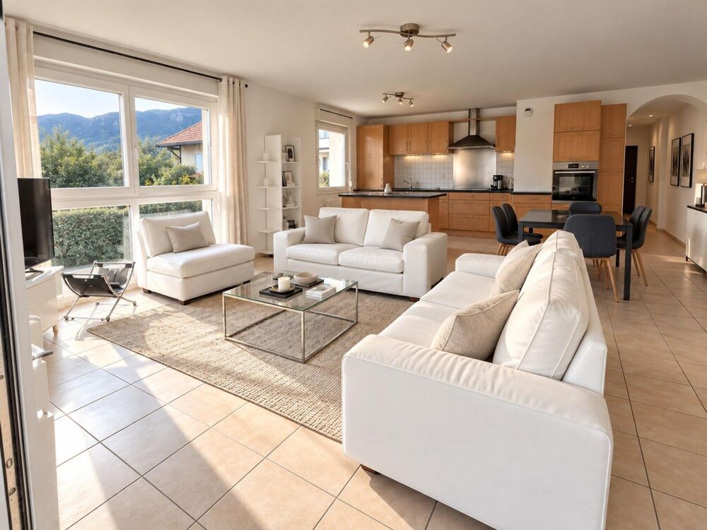 Vente Appartement Coup de cœur à Cessy – Grand T3 de 87 m² avec balcon et cave Cessy