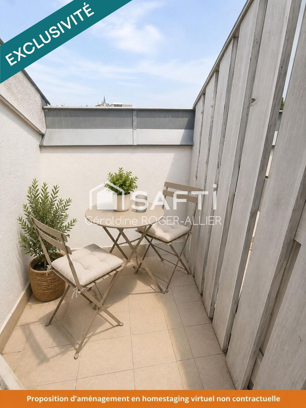 Vente Appartement STUDIO TERRASSE DERNIER ETAGE IDEAL INVESTISSEURS Bordeaux