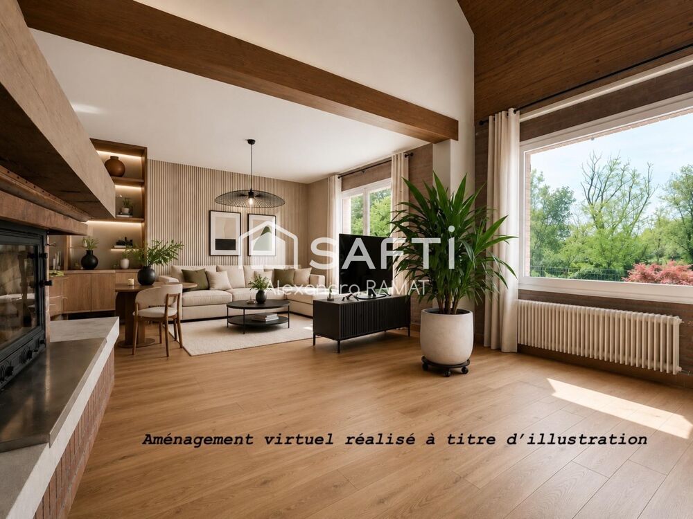 A seulement 15 minutes d'Arras, maison semi plain pied dans un écrin de verdure