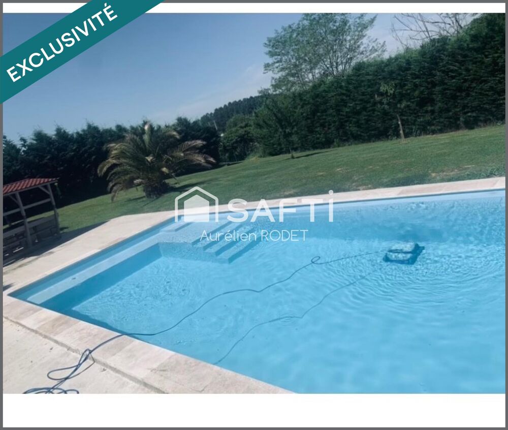 Pavillon de Plain-pied avec piscine