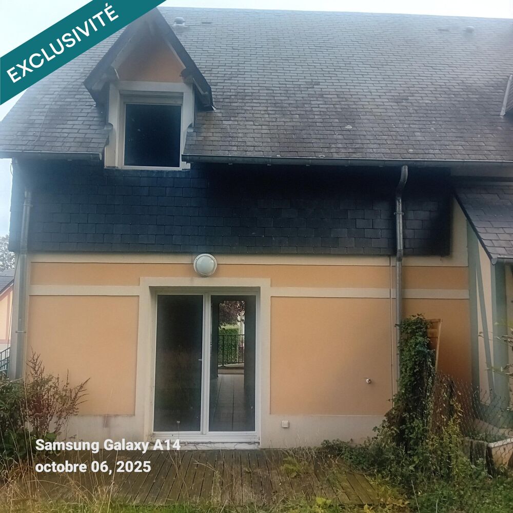 Charmante Maison située sur les hauteurs de Trouville sur mer,composée de 3 Pieces et deux Chambres un terrain clos. fermé