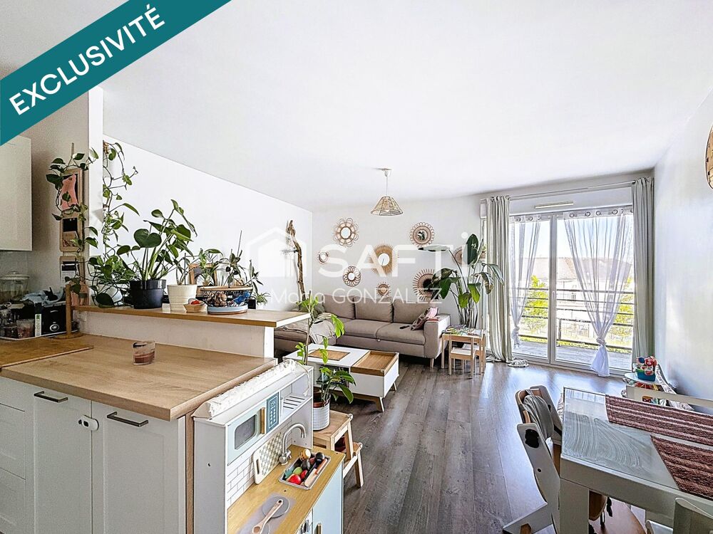 T3 avec balcon de 17 m²; parking PMR et ascenseur