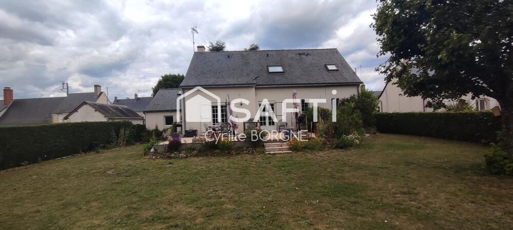 Maison familialle au calme avec 1 chambre au RDC et grand terrain arboré !