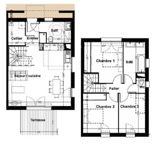  Maison � vendre 4 pi�ces 90 m�