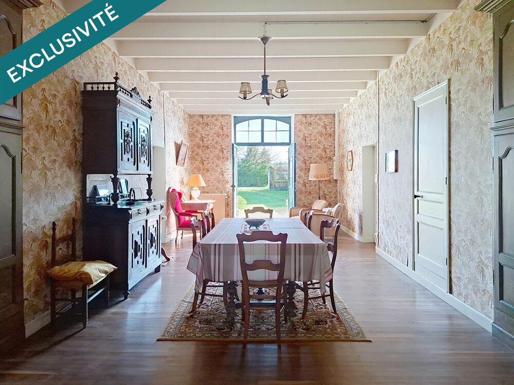 Vente Maison Bien rare : ancienne ferme du XVIII? siècle avec dépendances et grand terrain arboré à Barbezieux-Saint-Hilaire. Barbezieux-saint-hilaire