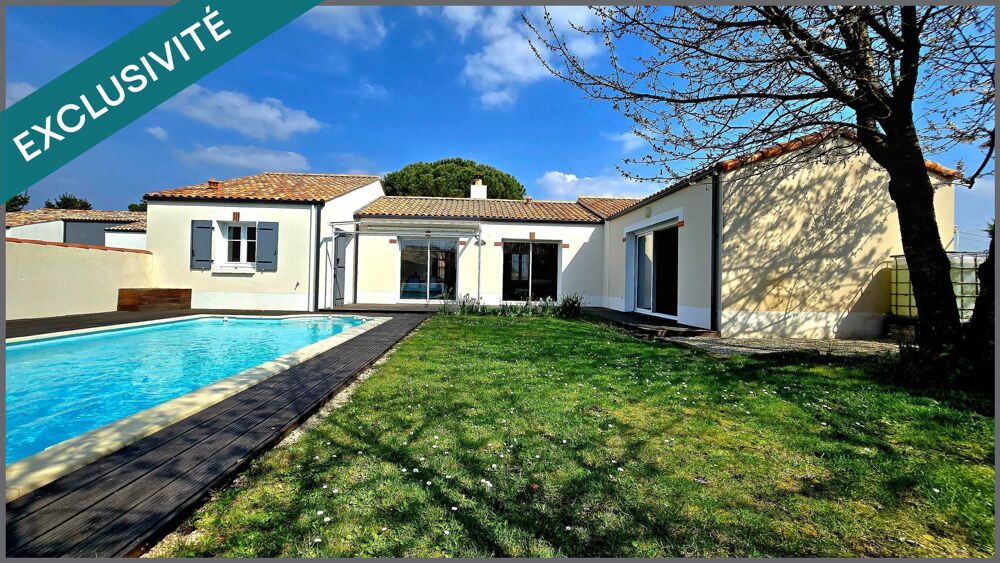 Vente Maison Maison familiale avec piscine, beaux volumes et jardin au calme aux Sables-d'Olonne Les sables-d'olonne