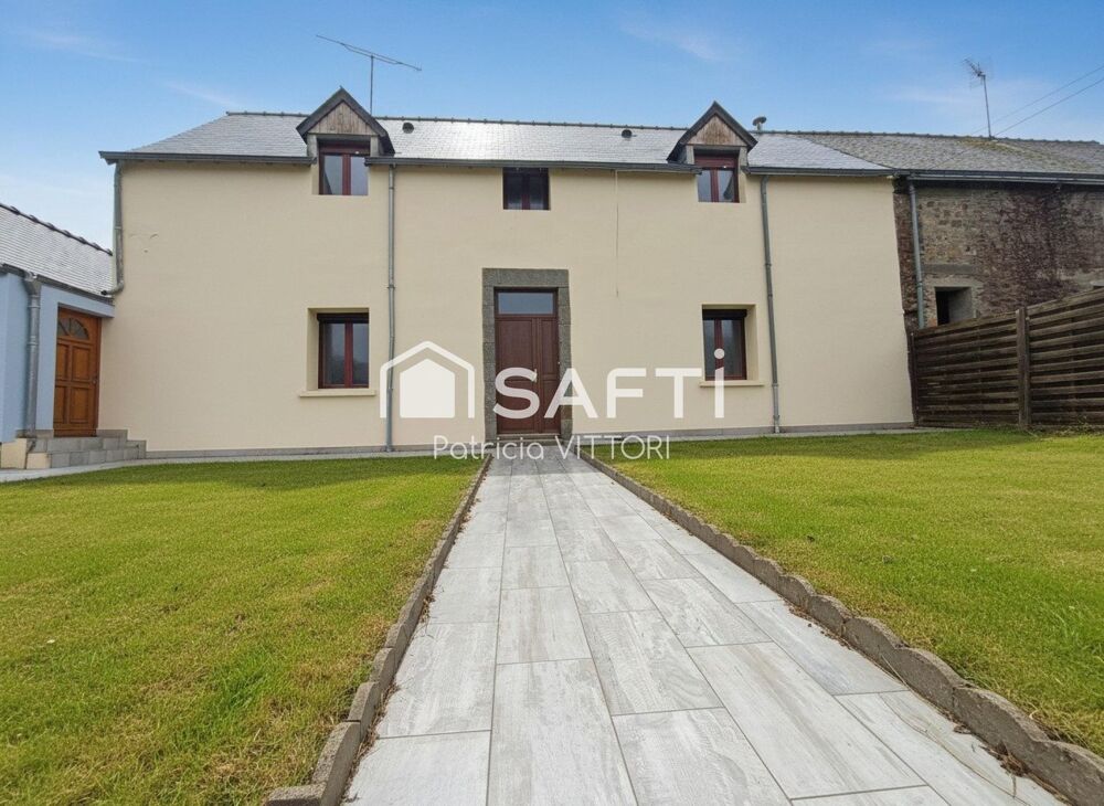 Vente Maison Maison 4 chambres dont une en rdc, 2 salles de bains, garage, terrain Le bourgneuf-la-foret