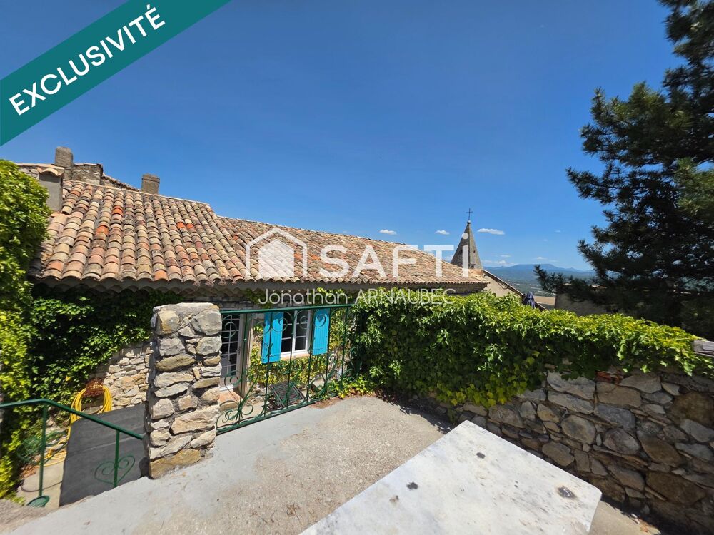 Une maison de caractère en pierre, avec jacuzzi et vue panoramique, pour vivre la Provence autrement.