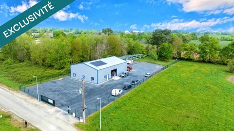 B&acirc;timent Industriel isol&eacute; avec bureaux et terrain clos 225000 32800 Eauze