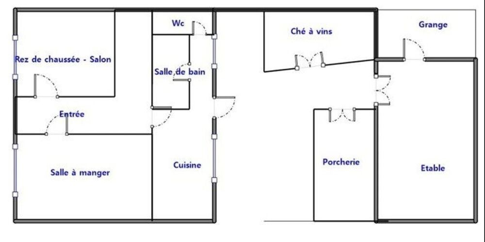Vente Maison Corp de ferme et dépendances Saleich
