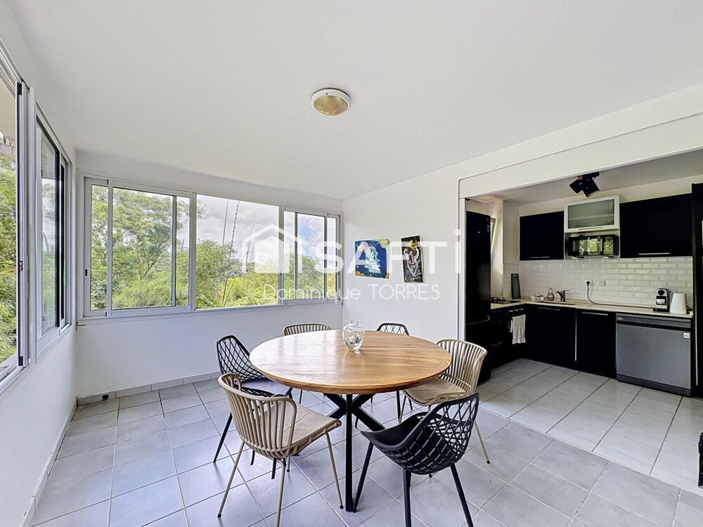 Vente Appartement SCHOELCHER :  Spacieux appartement T4 de 88 m² vue dégagé avec balcon fermé Schoelcher