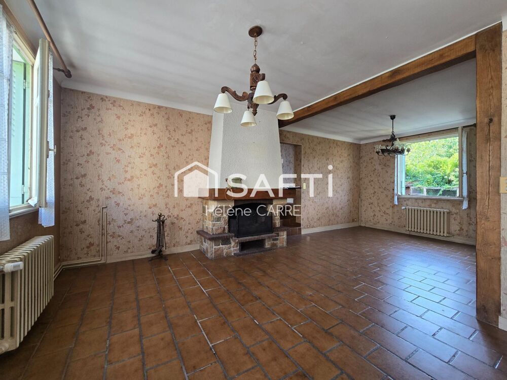 Maison 4 chambres, grands garages