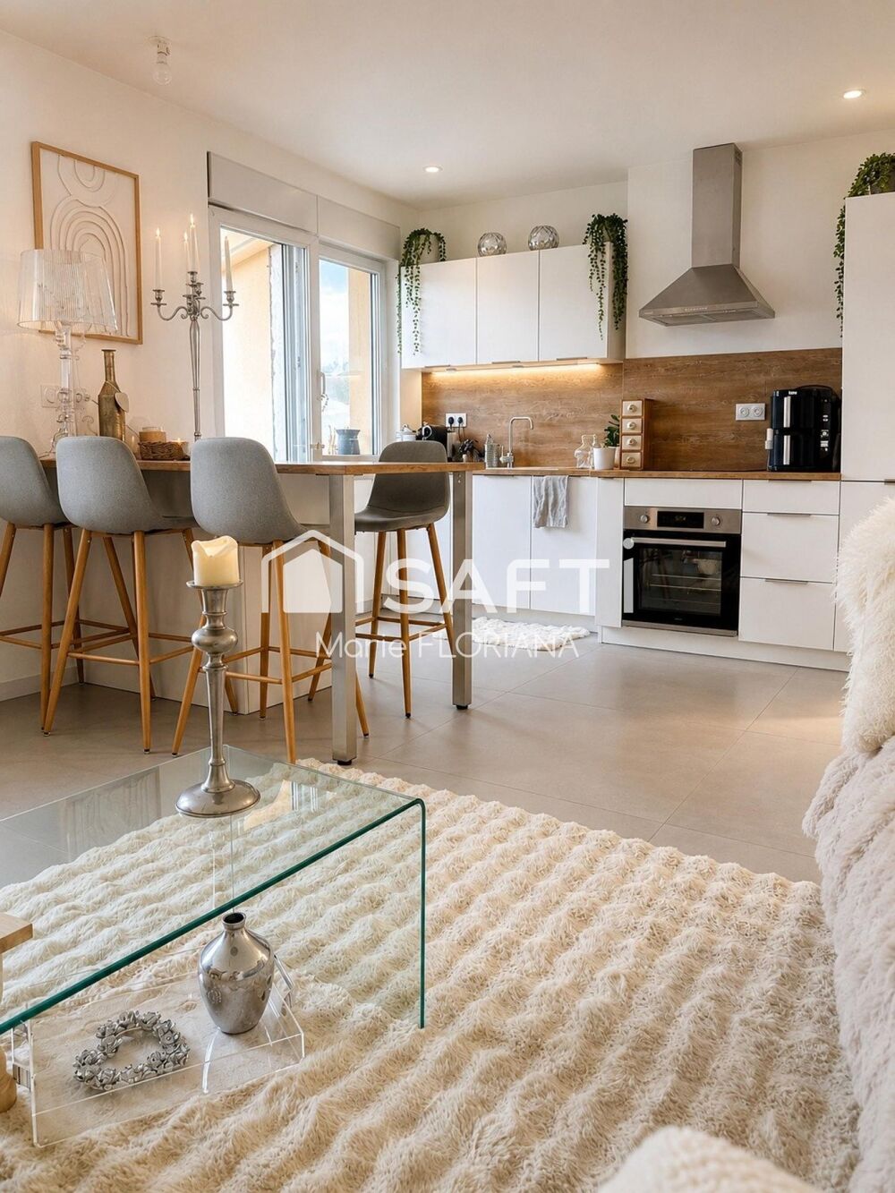 Coup de coeur à Oyonnax  T2 rénové avec balcon, dressing, cave et grenier