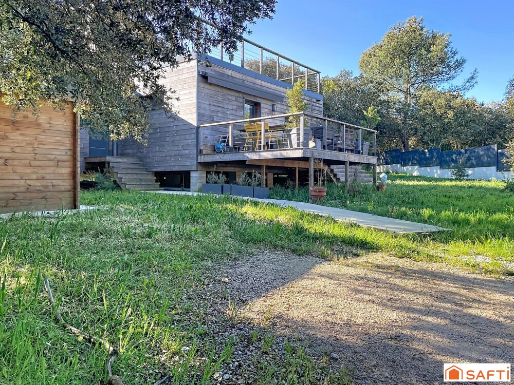 COLLIAS  Villa contemporaine en ossature bois  Un mode de vie au coeur de la nature  DPE A