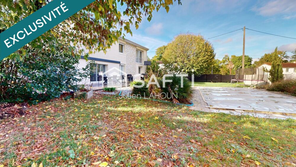 Vente Maison Maison familiale 185 m² – 5 chambres, piscine et calme aux portes de Cognac Boutiers-saint-trojan
