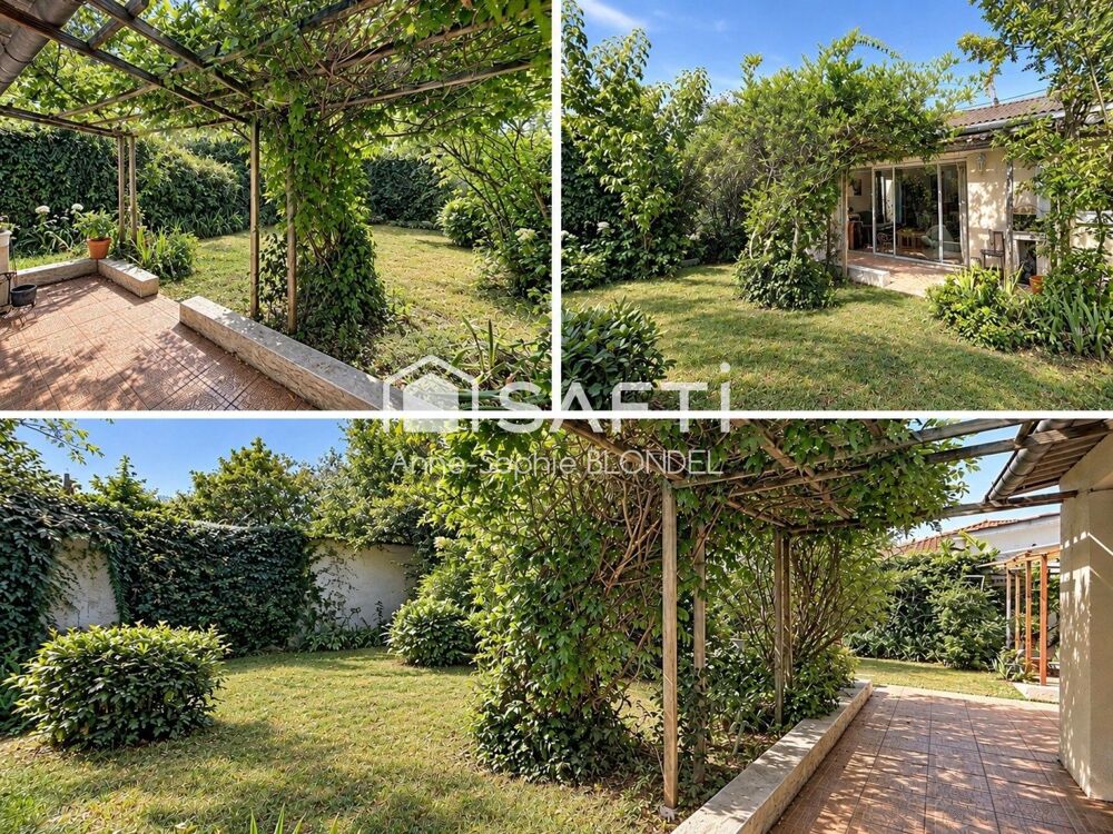 Vente Maison BEGLES Double Echoppe de 144m2 avec jardin, garage et studio indépendant Begles
