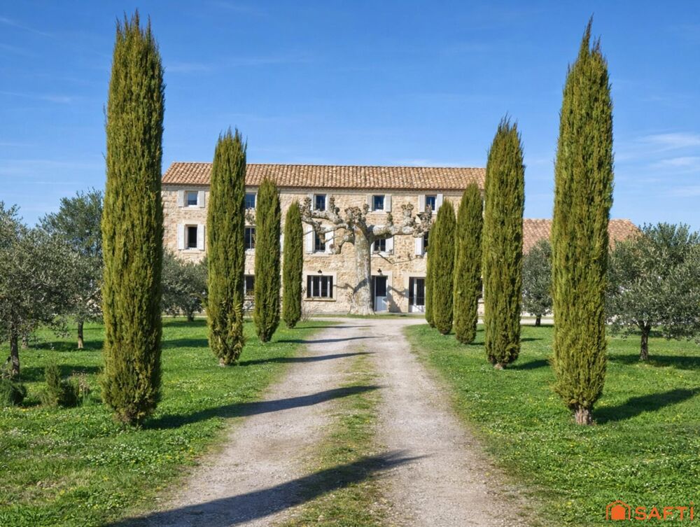 Domaine dexception avec vue sur le Mont Ventoux