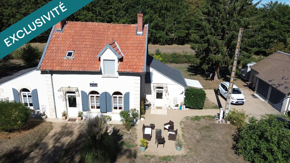 Vente Maison Maison de charme 130 m² + beaux espaces annexes, au calme et au pied de la forêt Brives