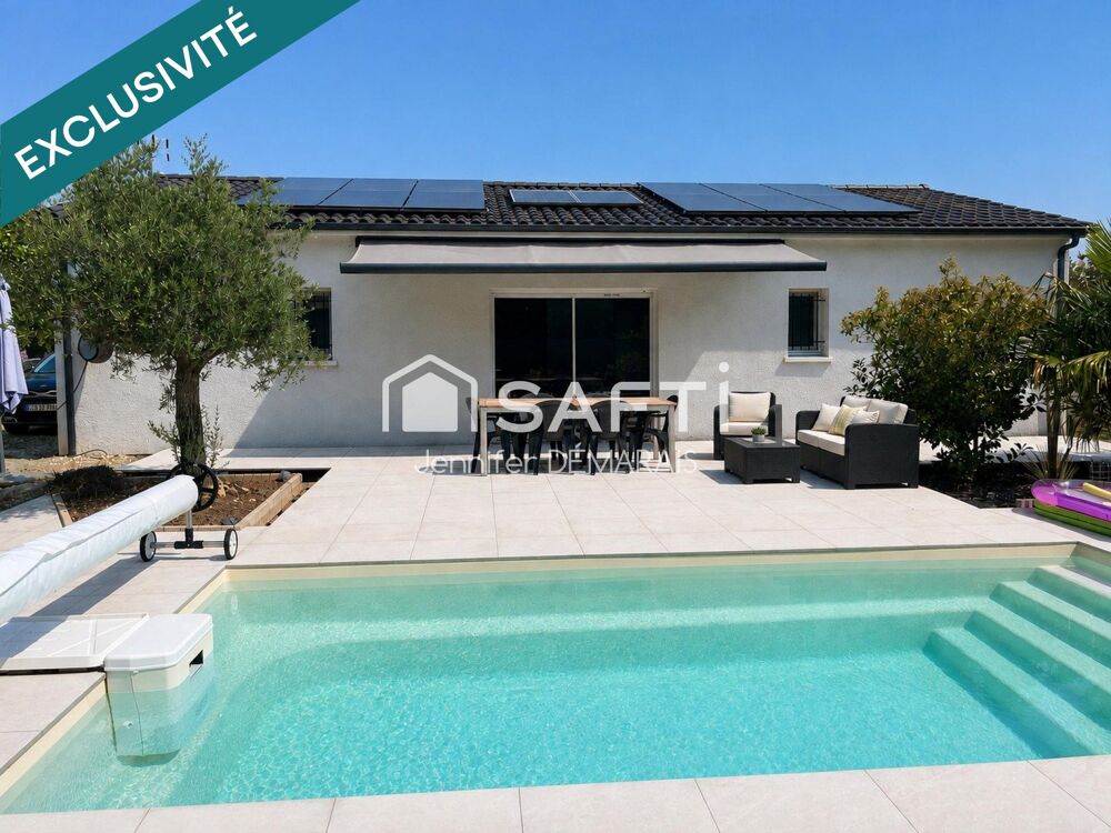 Vente Maison Maison T5 avec piscine – Coup de cœur assuré ! Montbartier