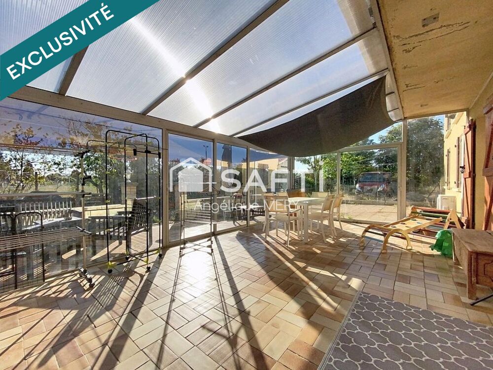 T4 de plain-pied avec jardin et grand garage