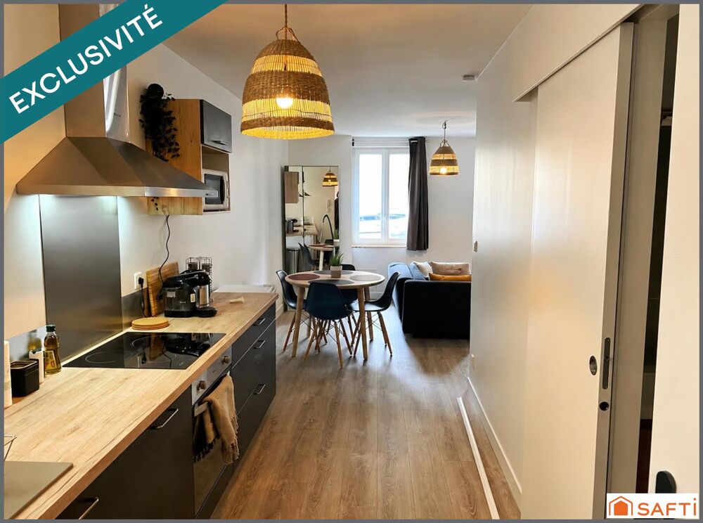 Studio 33m2 entièrement rénové et meublé